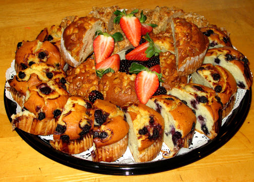 Berry Muffin Platters